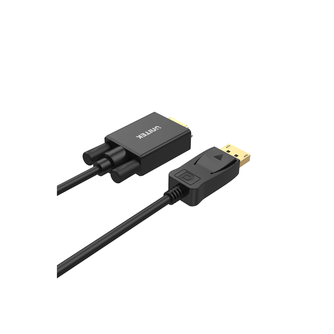 Unitek DisplayPort to VGA Cable 1.8M in Qatar Unitek DisplayPort to VGA Cable 1.8M in Qatar